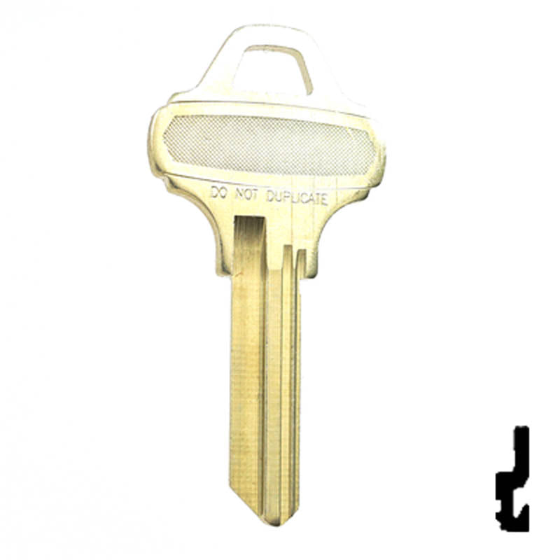 Ilco C123 Everest Key Do Not Duplicate Residential-Commercial Key Ilco