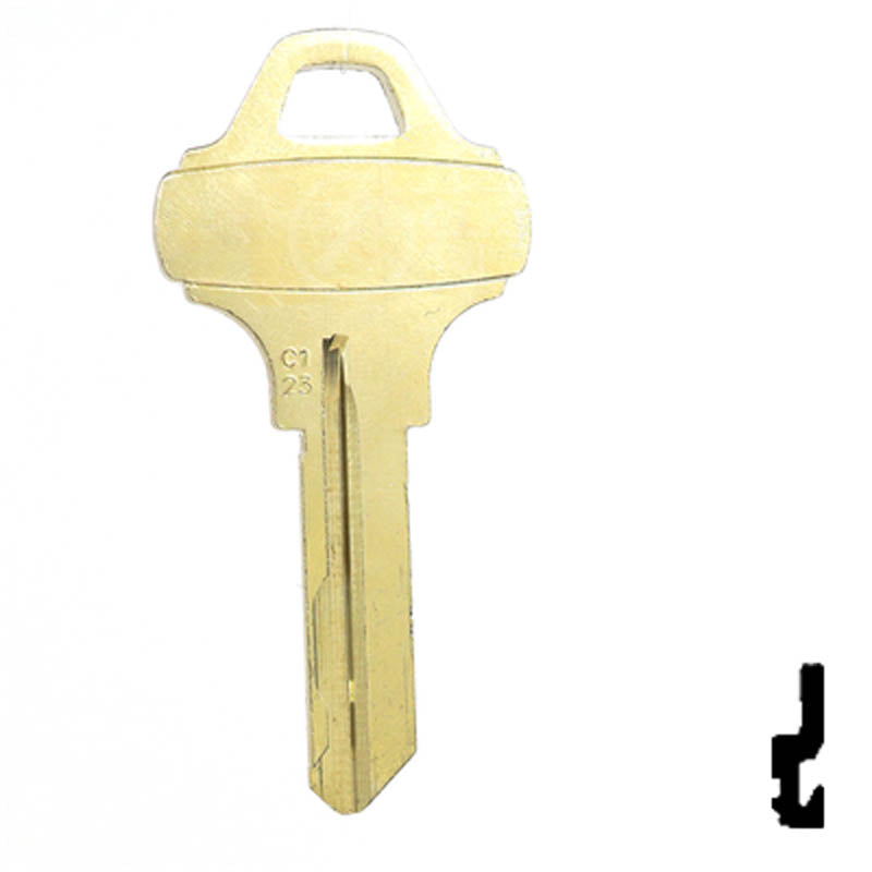 Ilco C123 Everest Key Do Not Duplicate Residential-Commercial Key Ilco