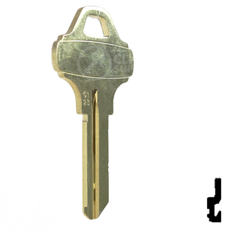 Ilco C123 Everest Key Do Not Duplicate Residential-Commercial Key Ilco