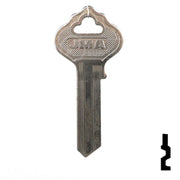 IN28, 1054FN Independent Lock Key Residential-Commercial Key JMA USA