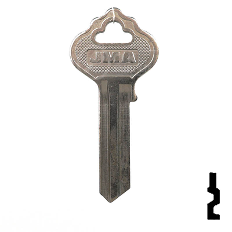 IN28, 1054FN Independent Lock Key Residential-Commercial Key JMA USA
