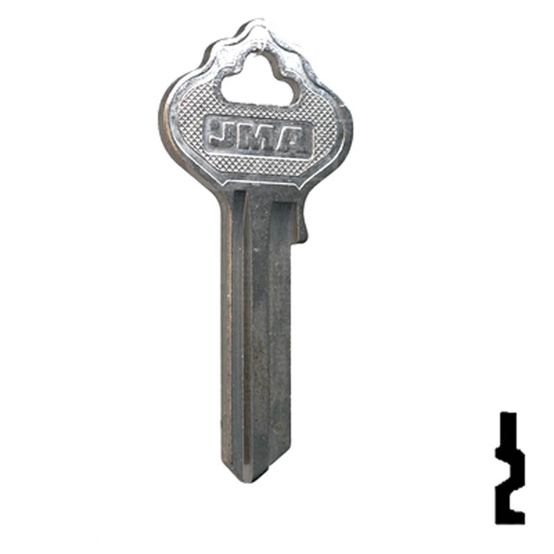 IN28, 1054FN Independent Lock Key Residential-Commercial Key JMA USA