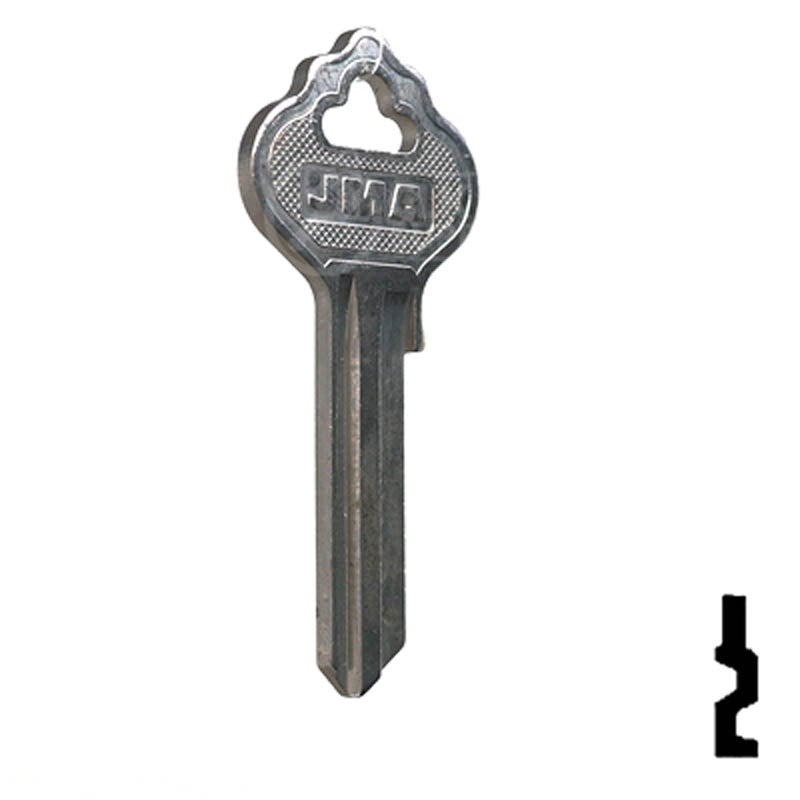 IN28, 1054FN Independent Lock Key Residential-Commercial Key JMA USA