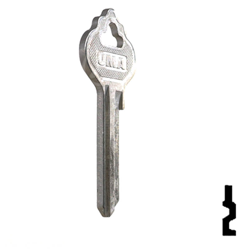 IN28, 1054FN Independent Lock Key Residential-Commercial Key JMA USA