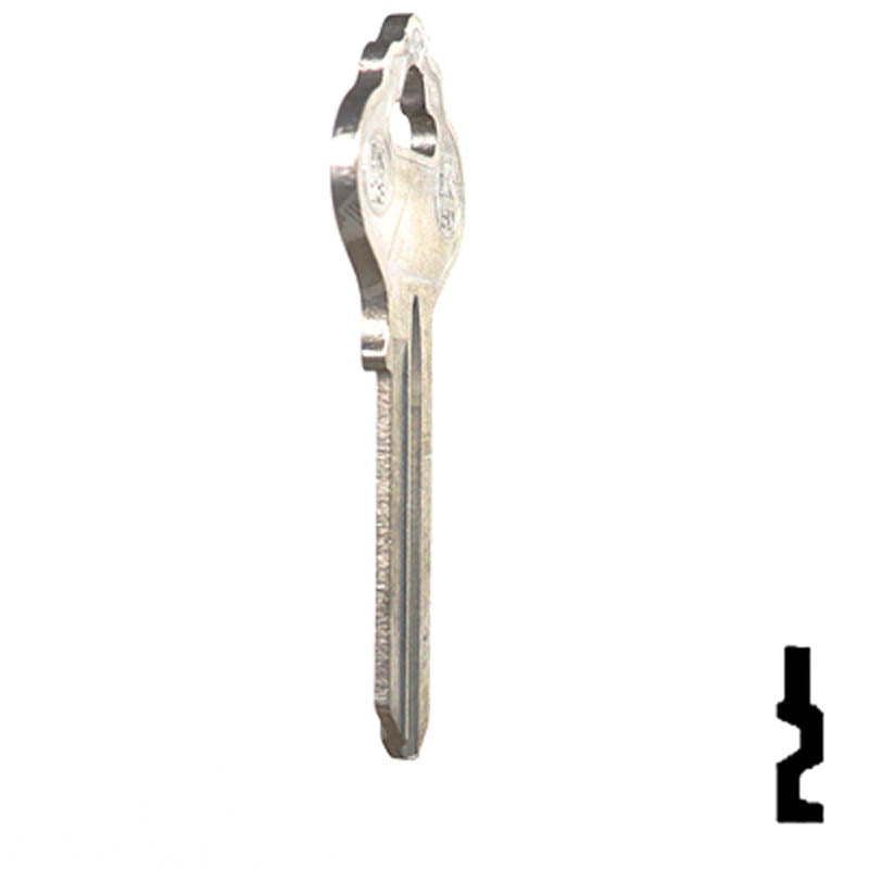 IN28, 1054FN Independent Lock Key Residential-Commercial Key JMA USA