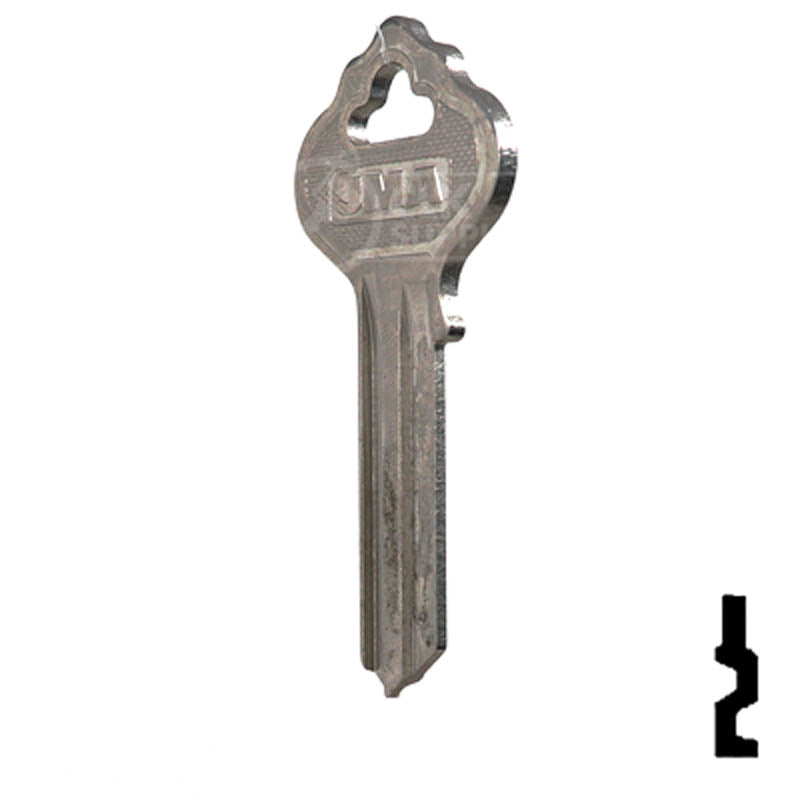IN28, 1054FN Independent Lock Key Residential-Commercial Key JMA USA