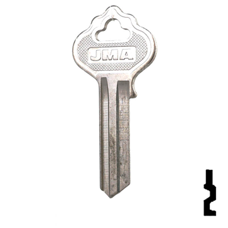 IN28, 1054FN Independent Lock Key Residential-Commercial Key JMA USA