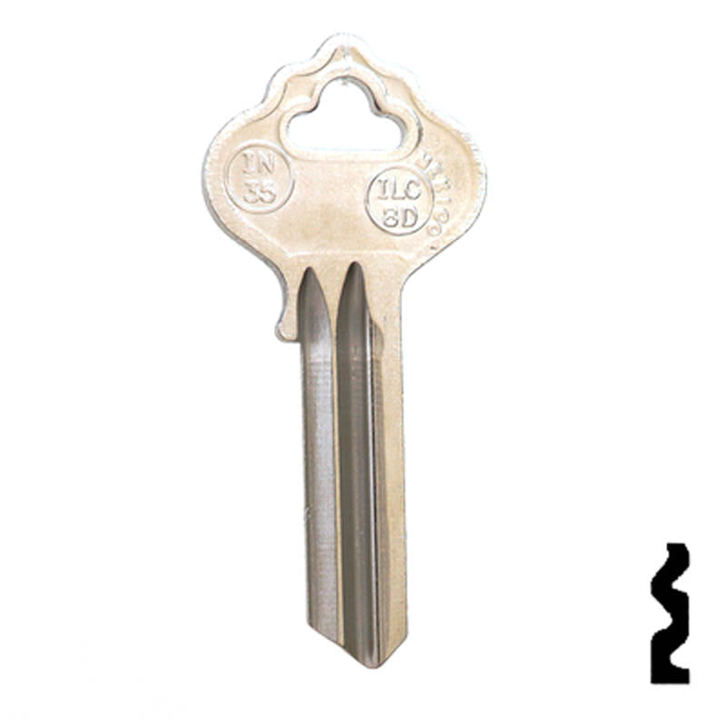 IN35, 1054DL Ilco Key Residential-Commercial Key JMA USA