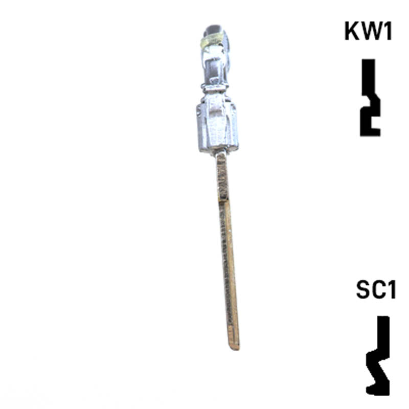Key Art Gun Key - Choose Keyway SC1 or KW1/KW10 Residential-Commercial Key Gun Keys