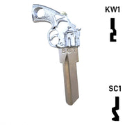 Key Art Gun Key - Choose Keyway SC1 or KW1/KW10 Residential-Commercial Key Gun Keys