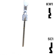Key Art Gun Key - Choose Keyway SC1 or KW1/KW10 Residential-Commercial Key Gun Keys