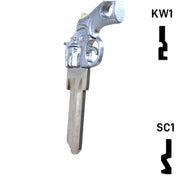 Key Art Gun Key - Choose Keyway SC1 or KW1/KW10 Residential-Commercial Key Gun Keys