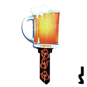 Key Shapes -BEER MUG- Schlage SC1 Key Residential-Commercial Key Lucky Line
