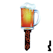Key Shapes -BEER MUG- Schlage SC1 Key Residential-Commercial Key Lucky Line