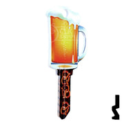 Key Shapes -BEER MUG- Schlage SC1 Key Residential-Commercial Key Lucky Line
