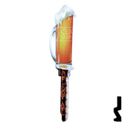 Key Shapes -BEER MUG- Schlage SC1 Key Residential-Commercial Key Lucky Line