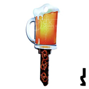 Key Shapes -BEER MUG- Schlage SC1 Key Residential-Commercial Key Lucky Line