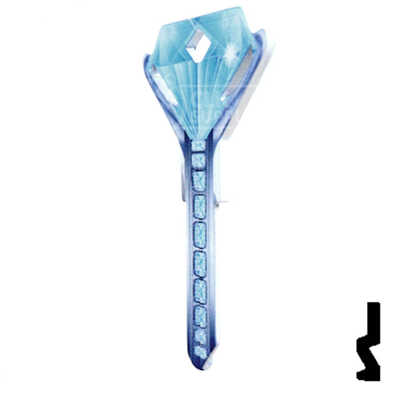 Key Shapes -DIAMOND RING- Schlage SC1 Key Residential-Commercial Key Lucky Line