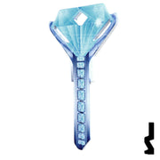 Key Shapes -DIAMOND RING- Schlage SC1 Key Residential-Commercial Key Lucky Line