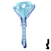 Key Shapes -DIAMOND RING- Schlage SC1 Key Residential-Commercial Key Lucky Line
