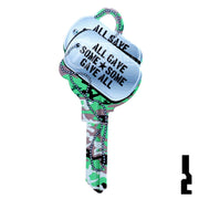 Key Shapes -DOG TAGS- Kwikset Key Residential-Commercial Key Lucky Line