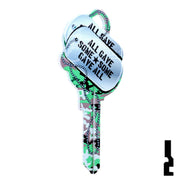 Key Shapes -DOG TAGS- Kwikset Key Residential-Commercial Key Lucky Line