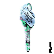 Key Shapes -DOG TAGS- Kwikset Key Residential-Commercial Key Lucky Line