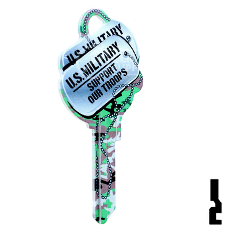 Key Shapes -DOG TAGS- Kwikset Key Residential-Commercial Key Lucky Line