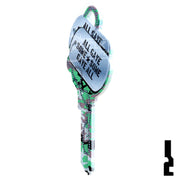Key Shapes -DOG TAGS- Kwikset Key Residential-Commercial Key Lucky Line