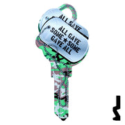 Key Shapes -DOG TAGS- Schlage SC1 Key Residential-Commercial Key Lucky Line