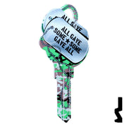 Key Shapes -DOG TAGS- Schlage SC1 Key Residential-Commercial Key Lucky Line