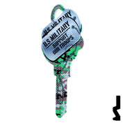 Key Shapes -DOG TAGS- Schlage SC1 Key Residential-Commercial Key Lucky Line