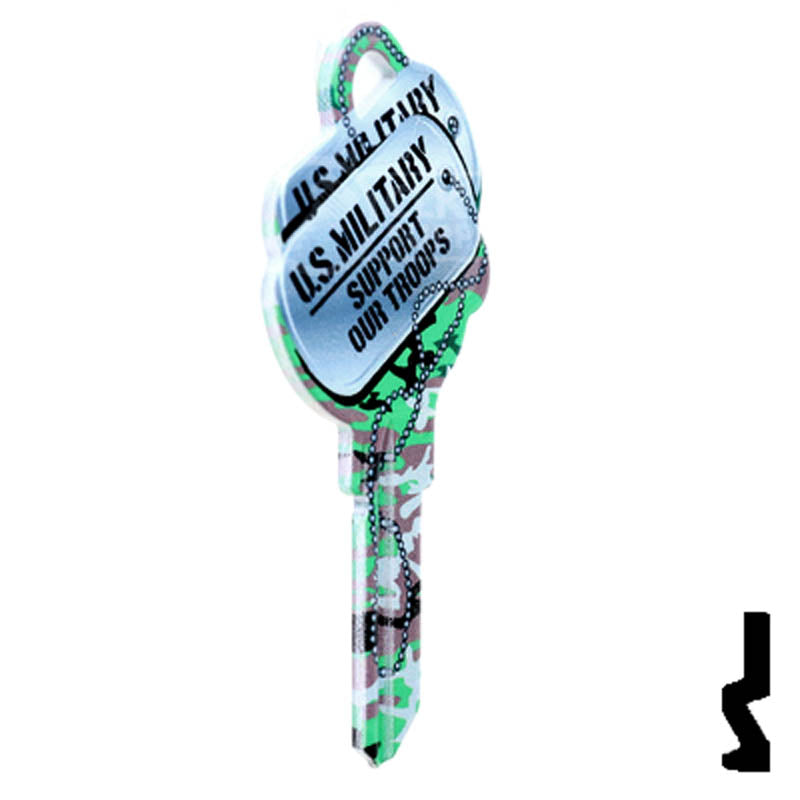 Key Shapes -DOG TAGS- Schlage SC1 Key Residential-Commercial Key Lucky Line