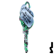 Key Shapes -DOG TAGS- Schlage SC1 Key Residential-Commercial Key Lucky Line