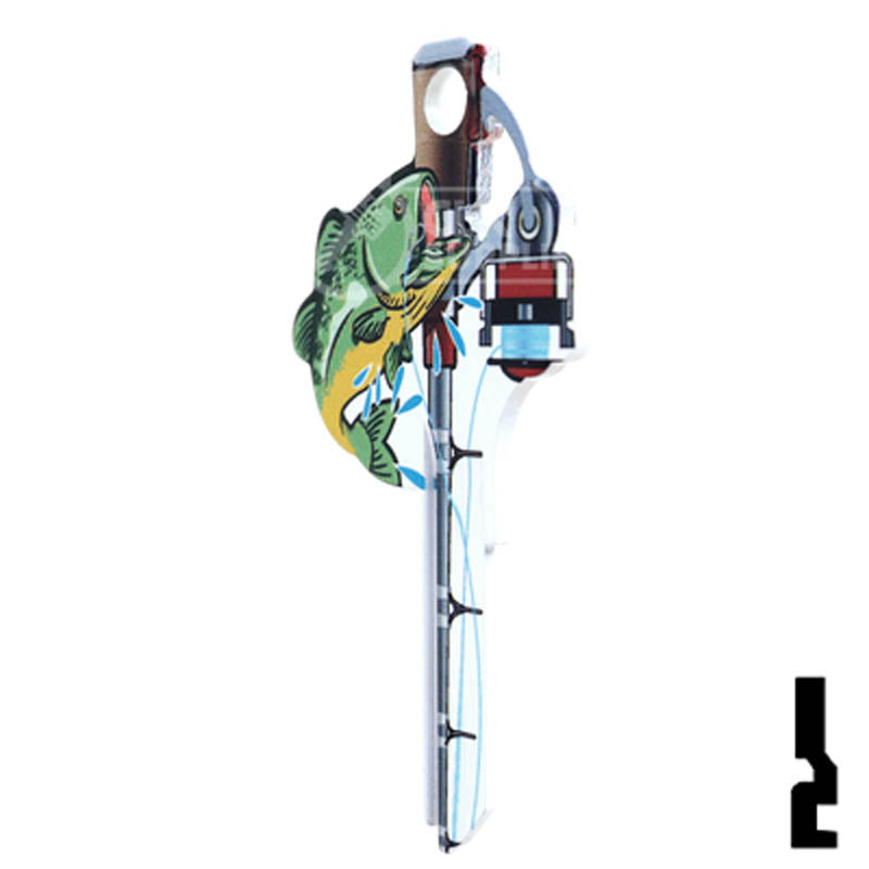 Key Shapes -FISHING- Kwikset Key Residential-Commercial Key Lucky Line