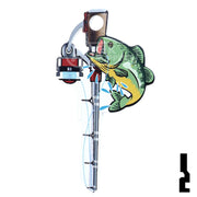 Key Shapes -FISHING- Kwikset Key Residential-Commercial Key Lucky Line