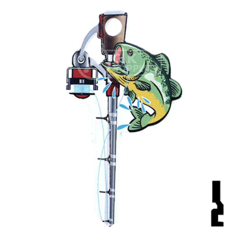 Key Shapes -FISHING- Kwikset Key Residential-Commercial Key Lucky Line
