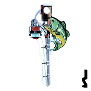 Key Shapes -FISHING- Schlage SC1 Key Residential-Commercial Key Lucky Line