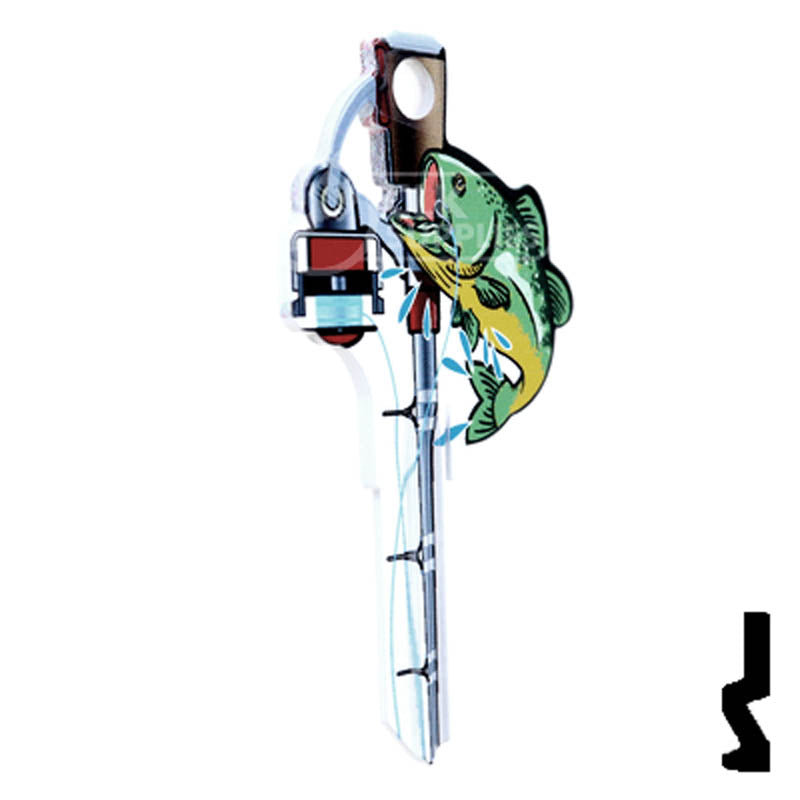 Key Shapes -FISHING- Schlage SC1 Key Residential-Commercial Key Lucky Line
