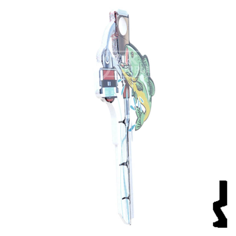 Key Shapes -FISHING- Schlage SC1 Key Residential-Commercial Key Lucky Line