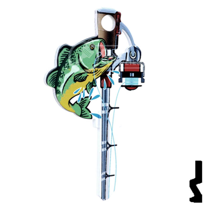 Key Shapes -FISHING- Schlage SC1 Key Residential-Commercial Key Lucky Line