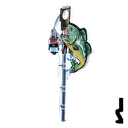 Key Shapes -FISHING- Schlage SC1 Key Residential-Commercial Key Lucky Line