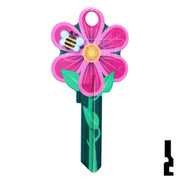 Key Shapes -FLOWER- Kwikset Key Residential-Commercial Key Lucky Line