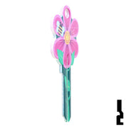 Key Shapes -FLOWER- Kwikset Key Residential-Commercial Key Lucky Line