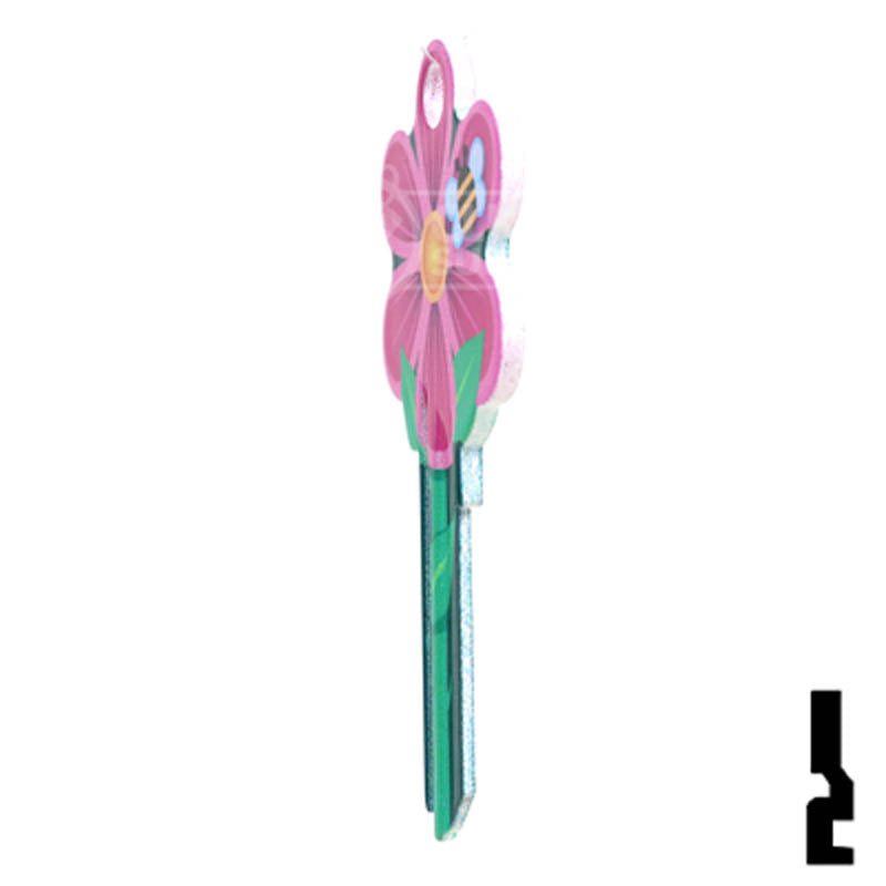 Key Shapes -FLOWER- Kwikset Key Residential-Commercial Key Lucky Line