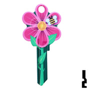 Key Shapes -FLOWER- Kwikset Key Residential-Commercial Key Lucky Line