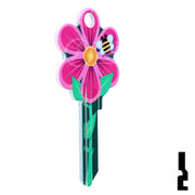Key Shapes -FLOWER- Kwikset Key Residential-Commercial Key Lucky Line