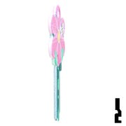 Key Shapes -FLOWER- Kwikset Key Residential-Commercial Key Lucky Line