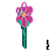Key Shapes -FLOWER- Kwikset Key Residential-Commercial Key Lucky Line