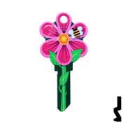 Key Shapes -FLOWER- Schlage SC1 Key Residential-Commercial Key Lucky Line